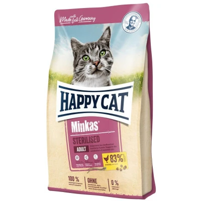 купити Happy Cat Minkas Sterilised корм для стерилізованих кішок та кастрованих котів в Одеси