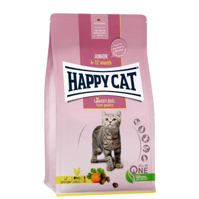 купити Happy Cat Young Junior Land Geflugel зі смаком птиці в Одеси