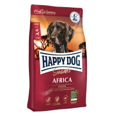 Happy Dog Sensible Africa (без злаків) для дорослих собак при алергіях та харчовій непереносимості зі страусом та картопляними пластівцями 