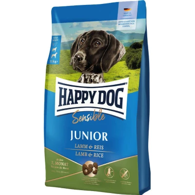 купити Happy Dog Sensible Junior Lamb&Rice - Сухий безглютеновий корм з ягням і рисом для юніорів середніх і великих порід від 7 до 18 місяців. в Одеси