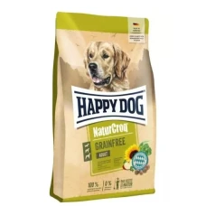 Happy Dog NaturCroq для собак беззерновий з птахом і лососем