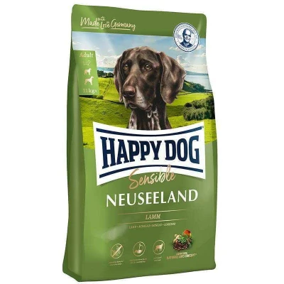 купити Happy Dog Sensible Neuseeland для дорослих собак з чутливим травленням з ягням та рисом в Одеси