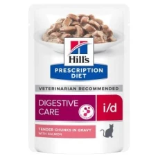 Hill’s PRESCRIPTION DIET i/d Вологий корм для котів догляд за травленням, з лососем, пауч