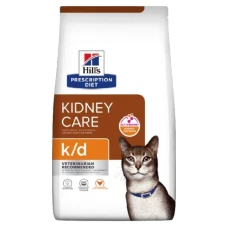 Hill's (Хілс) Feline K/D Kidney Defense сухой корм диета для поддержания функции почек котов (Курица)