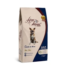 How Meow Dog Adult Lamb & Rice, корм для собак з ягням та рисом
