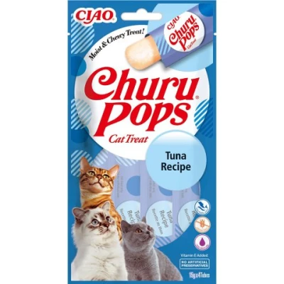 купити Ласощі INABA "Churu Pops" для котів, з тунцем 4*15 гр в Одеси