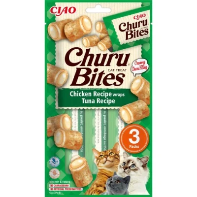 купити Ласощі INABA "Churu Bites" для котів, з куркою 3*10 гр в Одеси