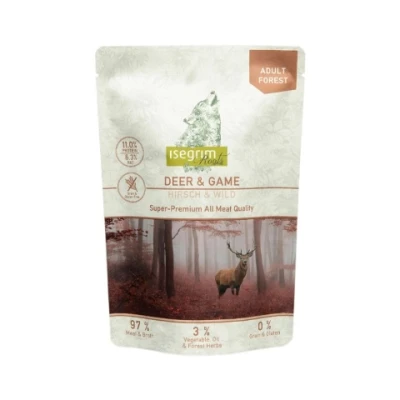 купити Isegrim Roots Deer & Game Вологий корм для дорослих собак з олениною, дичиною та коренем петрушки в Одеси