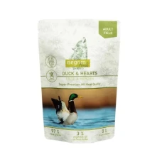 Isegrim Roots Duck & Hearts Вологий корм для дорослих собак з качкою, сердечками, овочами та польовими травами