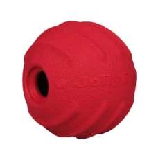 Jolly Pets Jolly Tuff Tosser Міцний м'яч для ласощів, що очищає зуби собаки під час жування