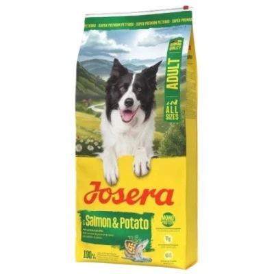 купити JOSERA All Sizes Adult Salmon & Potato (Lachs & Kartoffel) - Йозера Салмон енд Потато Едалт (Лакс енд Картофель) сухий беззерновий корм для дорослих собак з лососем і картоплею в Одеси