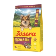 JOSERA Mini Senior Chicken & Rice - Йозера Міні Сеньйор Чікен енд Райс сухий корм з куркою та рисом для дорослих малих порід