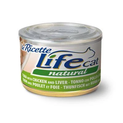 LIFECAT LE RICETTE Тунец с куриным филе и печенью