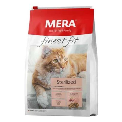 купити MERA Finest fit Sterilized  корм для стерелізованих котів,  із свіжим м'ясом птиці і журавлиною в Одеси