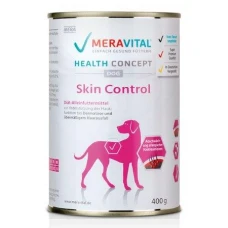Вологий корм MERAVITAL Skin Control Вологий корм для собак при дерматозах та надмірному випаданні шерсті 