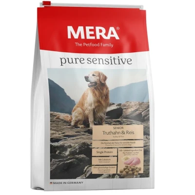 купить MERA Pure Sensitive Senior Truthahn & Reis корм для чувствительных собак и пожилых собак с индейкой и рисом в Одессы