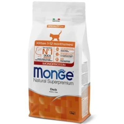 купить Monge MONOPROTEIN Kitten сухой корм для котят с уткой в Одессы