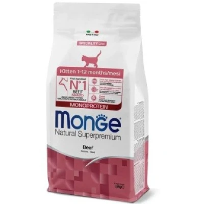 купить Monge MONOPROTEIN Kitten сухой корм для котят с говядиной в Одессы