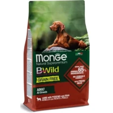 Monge Bwild Dog Grain Free для собак, зі смаком ягня