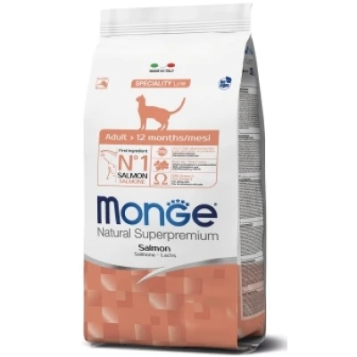 купить Monge MONOPROTEIN CAT Adult сухой корм для кошек с лососем в Одессы