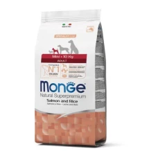 Monge Dog Mini Adult лоя собак дрібних порід, зі смаком лосося та рису                                                                        
