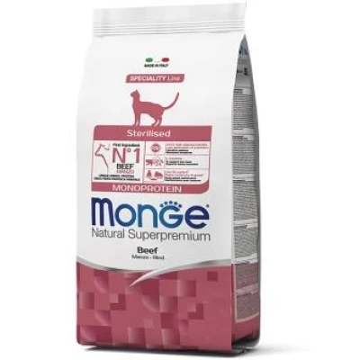 купить Monge MONOPROTEIN CAT Sterilised сухой корм для стерилизованных кошек с говядиной в Одессы