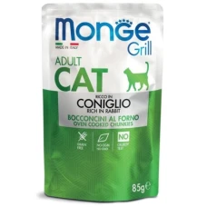 Monge Cat Adult Grill Rabbit – вологий корм із кроликом для дорослих котів