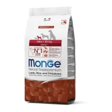Monge Dog Mini Adult для собак дрібних порід, зі смаком ягня, рису та картоплі                                 