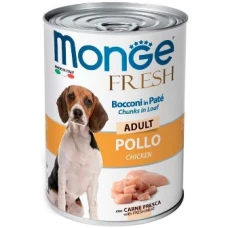 Monge Fresh Dog Adult Chicken – Консервований корм із куркою для дорослих собак усіх порід