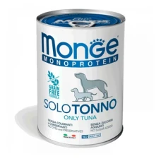 MONGE DOG SOLO 100% тунець вологий корм 