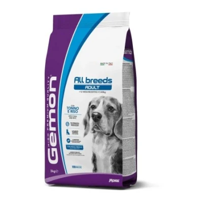 купить Gemon Dog All breeds Adult для собак всех пород, тунец с рисом в Одессы