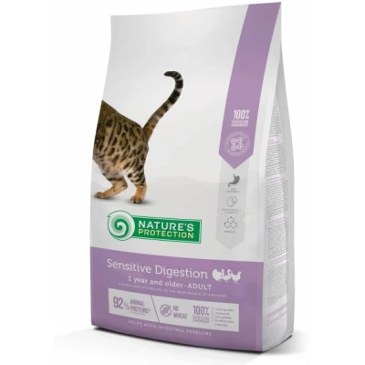 купить Nature's Protection Sensitive Digestion Сухой корм для взрослых кошек с чувствительным пищеварением в Одессы