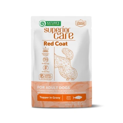 купити NATURE'S PROTECTION SUPERIOR CARE Red Coat Adult All Breed Dogs with Tuna вологий корм з тунцем для дорослих собак усіх порід в Одеси