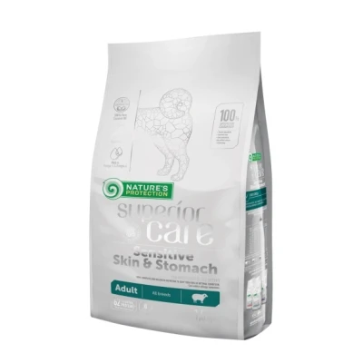 купити Nature's Protection Superior Care Sensitive Skin&Stomach Adult All Breeds with Lamb Сухий корм для собак із чутливим травленням в Одеси