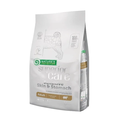 купити Nature's Protection Superior Care Sensitive Skin&Stomach Adult Small Breeds Сухий корм для собак малих порід з чутливим травленням в Одеси