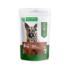 Nature's Protection Snacks For Dogs, Duck Breast Strips Ласощі для собак, смужки з качиної грудки