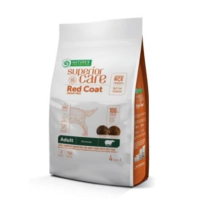 купити Nature's Protection Superior Care Red Coat Grain Free Adult All Breeds (Lamb) Сухий беззерновий корм для собак всіх порід з рудим забарвленням з Ягнятиною в Одеси