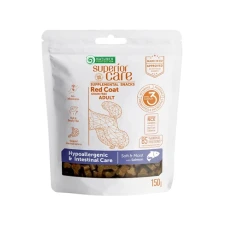Nature's Protection Superior Care Red Coat Hypoallergenic & Intestinal Care з лососем Беззернові ласощі для дорослих собак всіх порід з рудим забарвленням шерсті