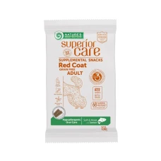 Nature's Protection Superior Care Red Coat Hypoallergenic Oral Care з лососем Беззернові ласощі для дорослих собак всіх порід з рудим забарвленням шерсті