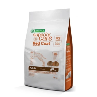 купити Nature's Protection Superior Care Red Coat Grain Free Adult All Breeds (Salmon) Сухий беззерновий корм для дорослих собак всіх порід з рудим забарвленням шерсті з Лососем в Одеси