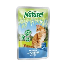Naturel КАМБАЛА (ШМАТОЧКИ в соусі) пауч, 100 гр