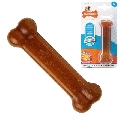 купити Nylabone Puppy Chew Bone НІЛАБОН БОУН кістка жувальна іграшка для цуценят, смак курки в Одеси