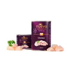 NUEVO ADULT вологий корм для котів з куркою