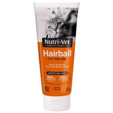 Nutri-Vet ВЫВЕДЕНИЕ ШЕРСТИ ГЕЛЬ С ЛОСОСЕМ (Hairball Salmon flavor) добавка для котов , 0.089 л.