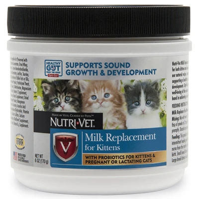 купити Nutri-Vet Milk Replacement НУТРІ-ВЕТ МОЛОКО ДЛЯ КОШЕНЯТ сухий замінник котячого молока для кошенят в Одеси
