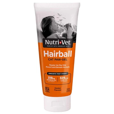 купити Nutri-Vet ВИВЕДЕННЯ ШЕРСТІ ГЕЛЬ з куркою (Hairball Chicken Flavor) добавка для котів, 89 мл. в Одеси