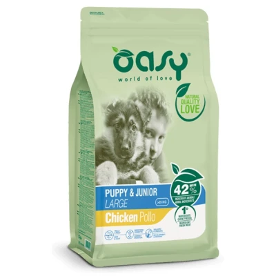 купити OASY LIFESTAGE Puppy & Junior Large - Сухий корм з куркою для цуценят великих порід в Одеси