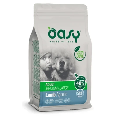 купити OASY OAP ADULT Medium/Large - Сухий корм з ягням для дорослих собак середніх та великих порід в Одеси
