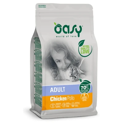 купити OASY LIFESTAGE Adult - Сухий корм з куркою для дорослих котів в Одеси