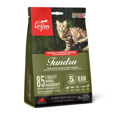 купити Orijen Tundra Cat корм з качкою, м'ясом, рибою в Одеси